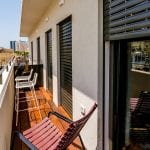 Carmel Market Two Bedroom Apartment with Balcony - The Balcony