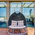 Carmel Market Two Bedroom Sea View Penthouse - Balcony